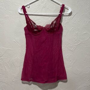 Victoria’s Secret Y2K Lingerie Slip Tank Size 34C